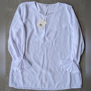 NWT Sioni White Blouse
